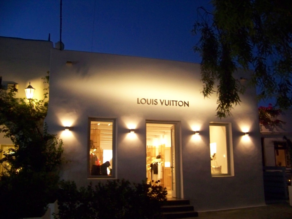 Louis Vuitton à Mykonos