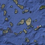 Carte des Cyclades avec Amorgos
